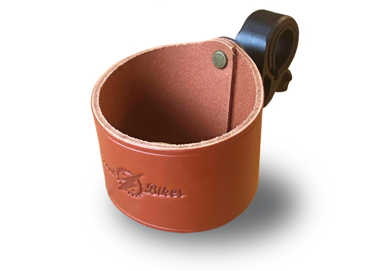 Custom designed Genuine leather Cup Holder