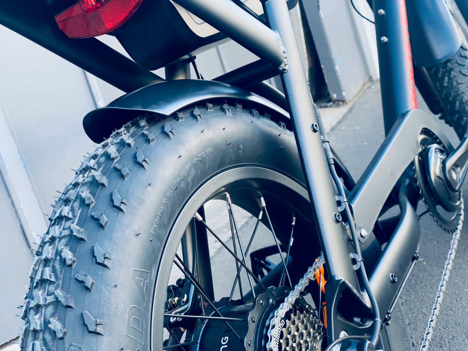 Electric Moped style in a 20" SUPER 73 fat tyre package. Apache Electric Bike from Boostbikes.
