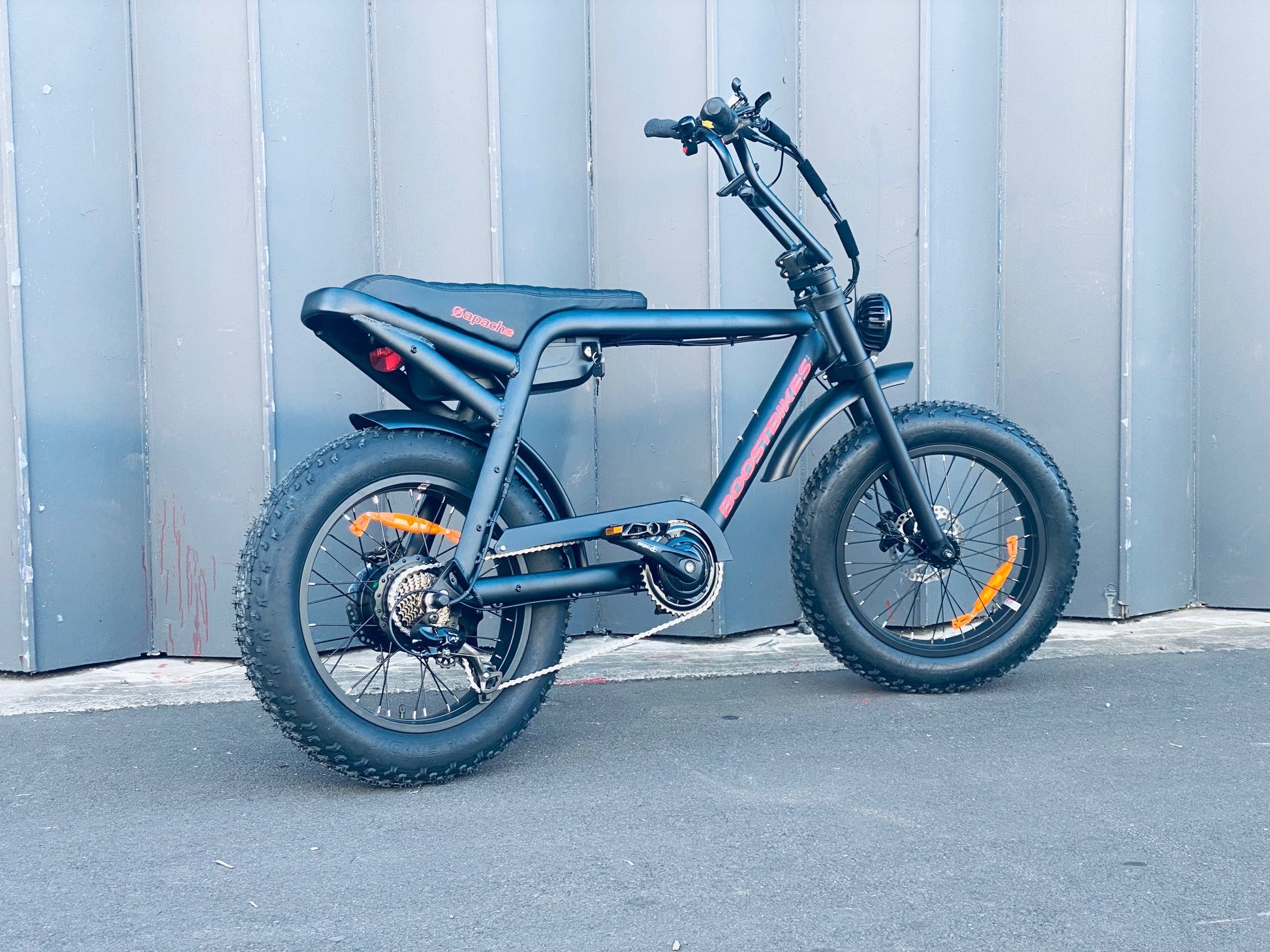Apache Electric Bike from Boostbikes. Awesome Super 73 style.