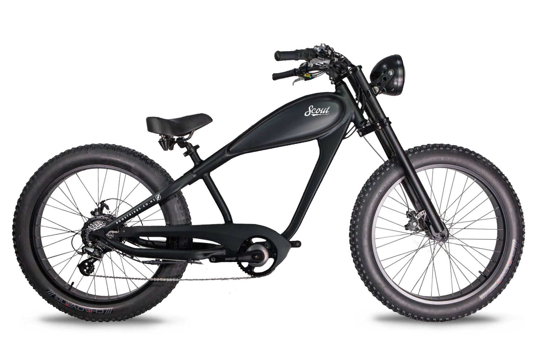 Retro Classic Electric Motorcycle Cruiser bikes from Boostbikes. The MOST COMFORTABLE Cruiser you will ever ride.