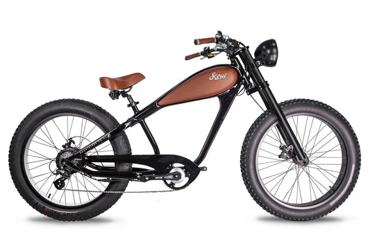 Electric Motorbike Retro Classic Cruiser bikes from Boostbikes. The MOST COMFORTABLE Cruiser you will ever ride.