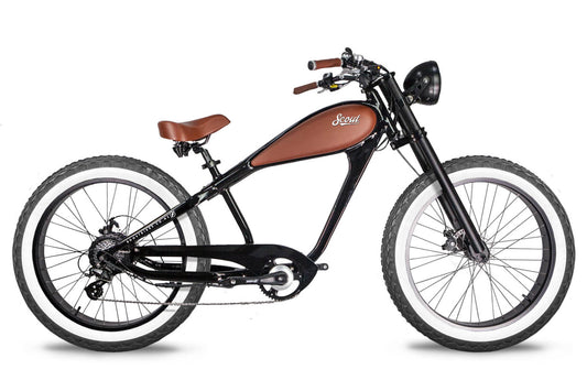Classic electric Motorbike Style. Designed and built for New Zealand conditions with full local warranty and support. Boostbikes.